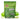 Product picture of the back of the bag for Day Tripper magic mushroom gummies with Blue lotus extract and mad honey; showing the nutrition facts and ingrediants. Sour apple flavor and 10 gummies per pack.