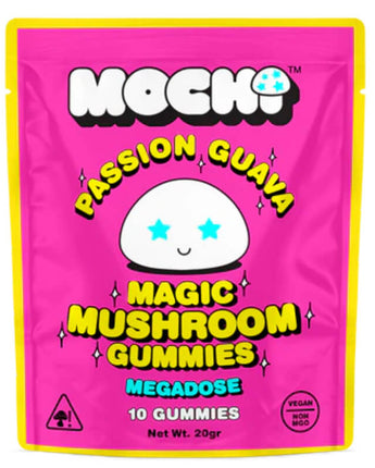 Mochi Megadose Mushroom Gummies - Passion Guava