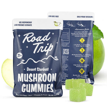 Desert Stardust Magic Mushroom Gummies - Green Apple