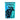A stand-up pouch package for Mothership Mushroom Gummies, blue raspberry flavor, featuring a bright cyan and black design with mushroom illustrations and a black striped top border.