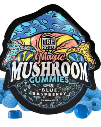 Magic Mushroom Gummies - Blue Raspberry
